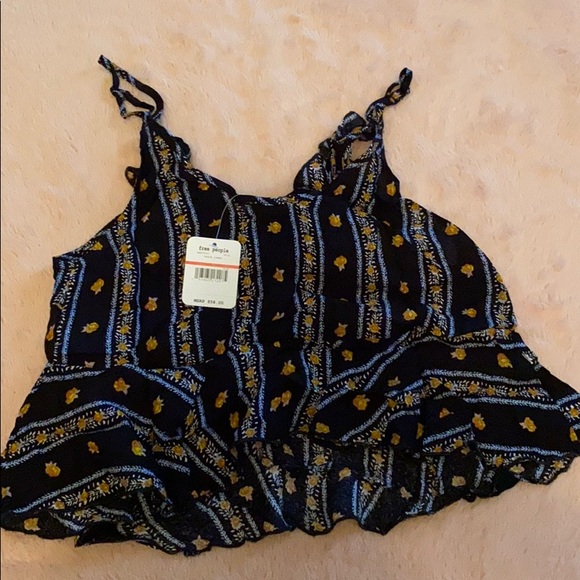 Free People Love to printed cami black combo - Picture 3 of 6